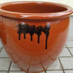 漬物容器 陶器 丸かめの画像