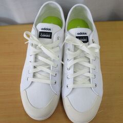 美品 adidas シティキャンバス　29.0cm ホワイト アディダス　メンズ シューズ スニーカー 札幌 北20条店の画像