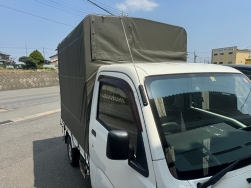 軽トラック用荷台幌一式