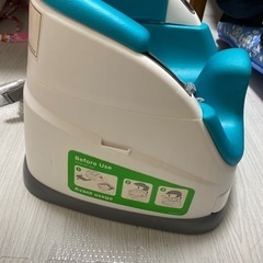 ingenuity Baby Base ブルー　ベビーチェア　バンボの画像