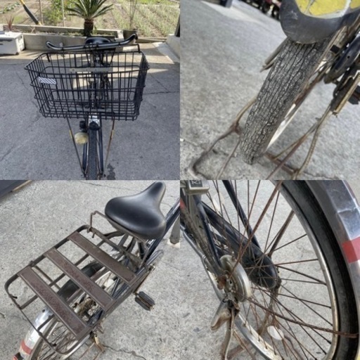 332★岐阜発　昭和レトロ/昭和サイクル△CEASAR/自転車/運搬自転車/アンティーク/時代物/防犯有り/走行確認/サビ等有り/ジャンク品　R4.9/13