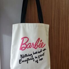 Barbie　トートバッグ　肩から掛けれますよの画像