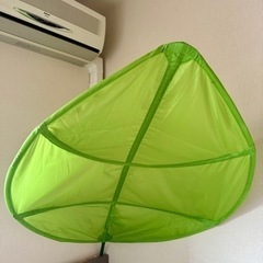 組み立て式 解体済 IKEA ベッドキャノピー リーフの画像