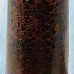 津軽塗り別注花瓶の画像