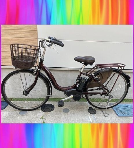 🌈長生きバッテリー！8.7Ah ヤマハ パスナチュラ 電動自転車 電動