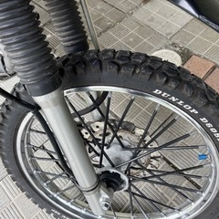 バイク　klx125 カスタム有の画像
