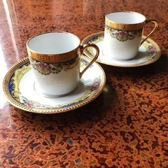 LEMOGES デミタスカップ　2客の画像