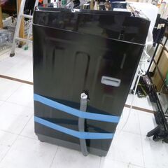 洗濯機 6.0kg 2022年製 NITORI NTR60 BKN ブラック 黒 全自動 家電 6kg ニトリ 苫小牧西店の画像