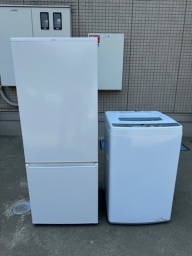 【美品】AQUA 　冷蔵庫　洗濯機　2点セット