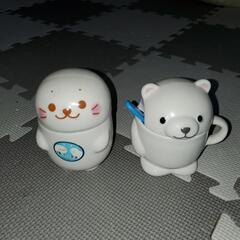 八景島シーパラダイス　コップ　アザラシ　シロクマ
