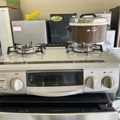 アース万代店　美品　リンナイ Rinnai ガスコンロ ガステー...