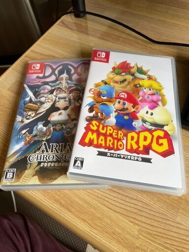 [受渡者決定]【Switchソフト】スーパーマリオRPG、アリアクロニクル【5/26まで】
