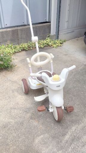 美品✨　3輪車 iimo ジェントルホワイト