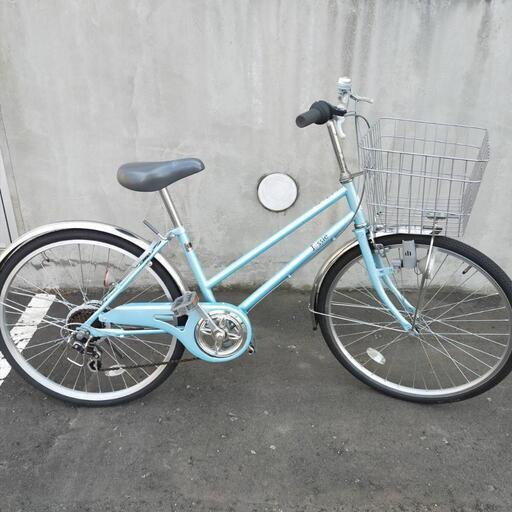 中古車 子供用自転車 GIRLSLABO 24インチ LEDオートライト 美品 自転車