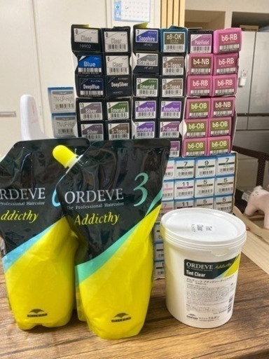 【未使用品】業務用カラー剤全87本