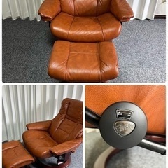 EKORNES Stressless Reno ストレスレス レノ&オットマン エコーネス