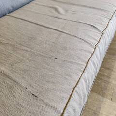【愛品倶楽部柏店】Cassina/カッシーナ interdecor 前脚キャスター付ワイド3人掛けソファ の画像