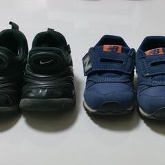 ナイキ14cm New Balance13.5cm キッズ 靴