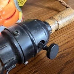 【セット出品】ライトスタンドとインテリアじょうろ(照明、生活雑貨)の画像