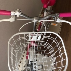 子供自転車　20インチ ピンク色の画像