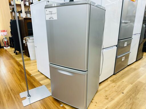 【お買い得】２ドア冷蔵庫　Panasonic（パナソニック）NR-B14AW-S　2017年製