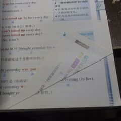 无敌英语语法（高中版） 書き込み　ページ折れあります。の画像