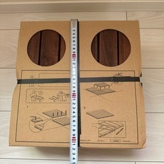【新品】IKEA RUNNEN ウッドパネル ４セット36枚の画像