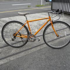 しなやかクロモリ・FUJI ストラトスロードバイク　サイズ430...