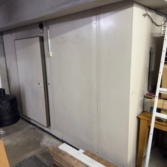 【早い者勝ち】約3m大型プレハブ式冷蔵庫 倉庫 屋内外 物置 防音室