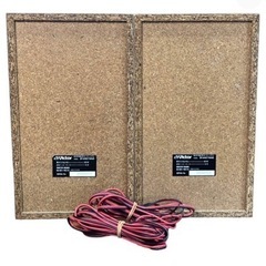 Victor ビクター SP-MXS77WMD スピーカーシステム コンパクト ペア スピーカーユニット 音響機器 動作品 Speaker System 音出し確認済みの画像