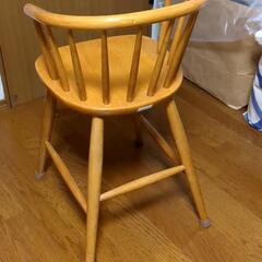 お話中　キッズ　ハイチェアの画像