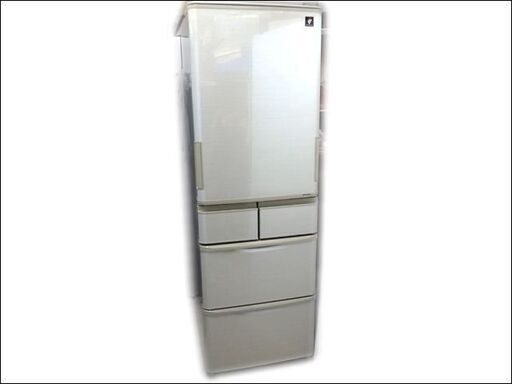新札幌 SHARP シャープ  ５ドア冷蔵庫 SJ-W411E-N プラズマクラスター 2019年製 容量412L /No,2540