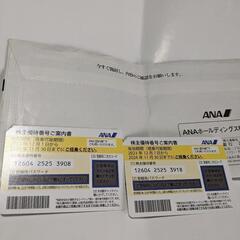 ANA株主優待チケット