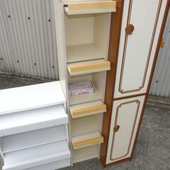 無料配達します🚚フラップ付本棚💖棚3個セット💖💖の画像