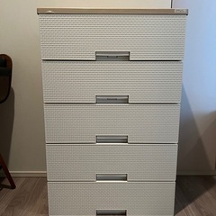 【 新品 】 収納引き出し/チェスト（5段）