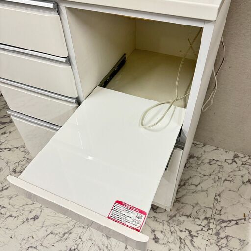 W 17889 NITORI 2枚ガラス扉キッチンボード KRISNA ◇大阪市内・東大阪