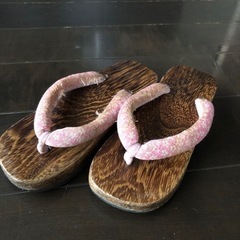 下駄　18センチぐらい？