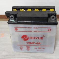 【取引中】バイク用バッテリー 12N7-4A 互換MB7-A Y...