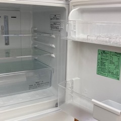 【愛品館江戸川店】保証充実　ハイセンス　2021年製　134L　2ドア冷凍冷蔵庫HR-G13B-Wの画像