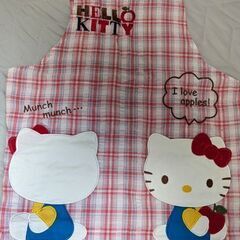 キティちゃんエプロン
