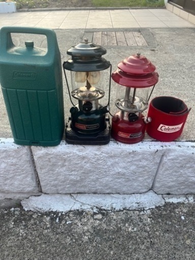 お話し中。値下げ！早い者勝ち！コールマン　ホワイトガソリンランタン