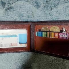 【新品】【値上げ】メンズ用二つ折り財布の画像