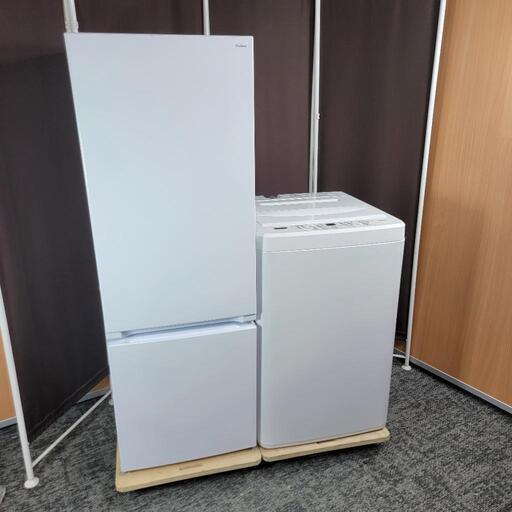 ‼️配送設置は無料‼️最新2023年製✨ホワイトインテリア✨ヤマダ電機 家電セット