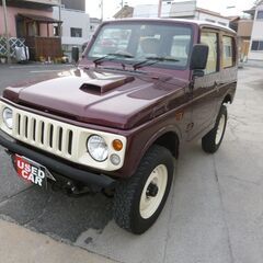 総額38万　改造多数おしゃれなジムニーＪＡ２２　リフトアップ内装...