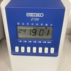 【お譲り決まりました】セイコーSEIKOタイムレコーダー　　