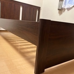 家具 ベッド ダブルベッドの画像