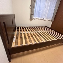 家具 ベッド ダブルベッドの画像