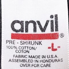Anvil(アンビル) USA製  有刺鉄線プリントTシャツ　L サイズの画像