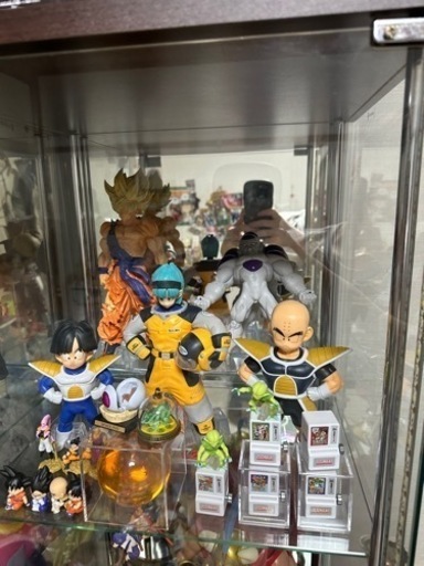 引越しの為値下げ致しましたドラゴンボールフィギュア（コレクションケース付き）