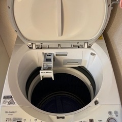 【動作確認済】シャープ縦型洗濯機の画像
